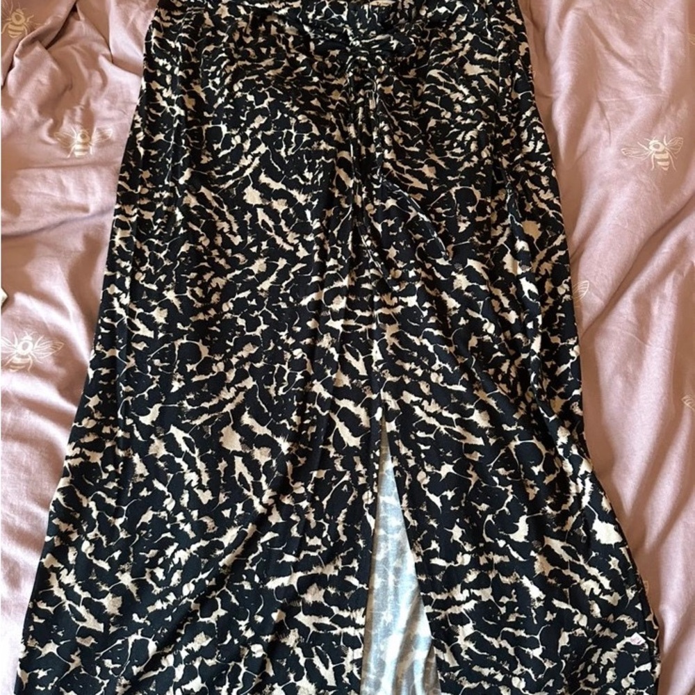 Leopard print skirt size 18